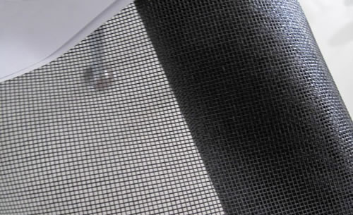 Charcoal Fiberglass Window Screen Door Mesh Fabric